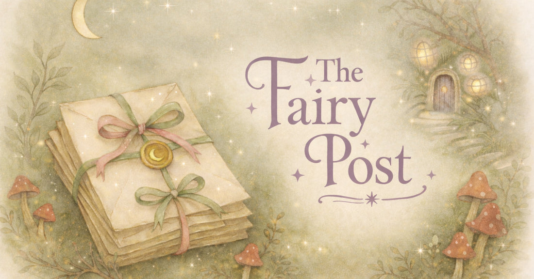 Free Printable: Fairy Coloring Page for a Rainy Day
