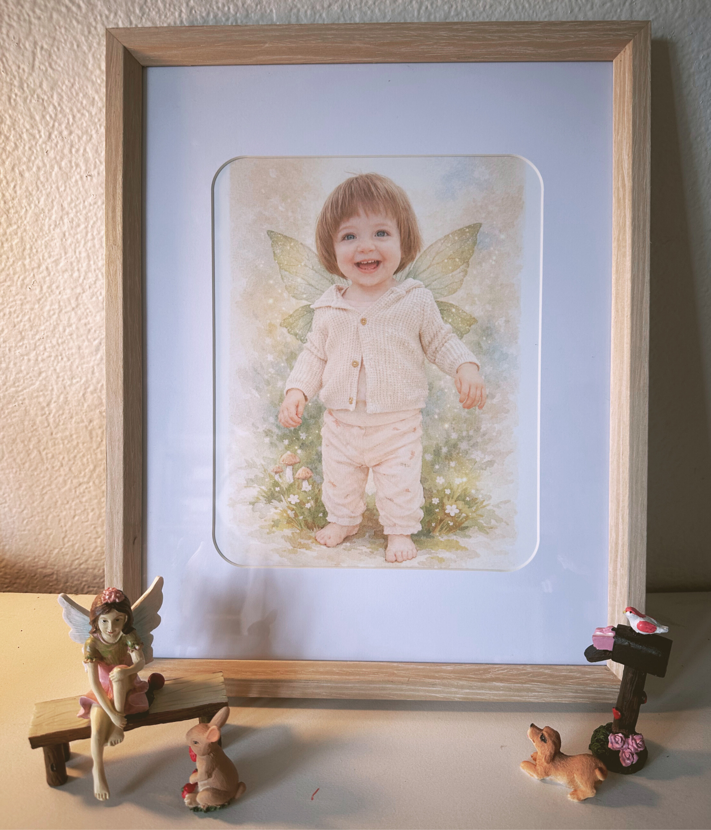 12x12 custom Everwhim Hollow portrait print for kids