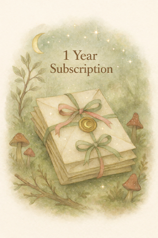 1  Year Subscription: Everwhim Hollow™ Season One & Two Letters 1-12