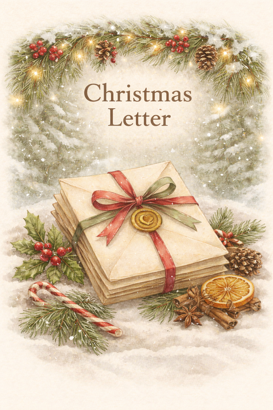 Magical Wintertide letter from Solstice Saint Luminthistle for children