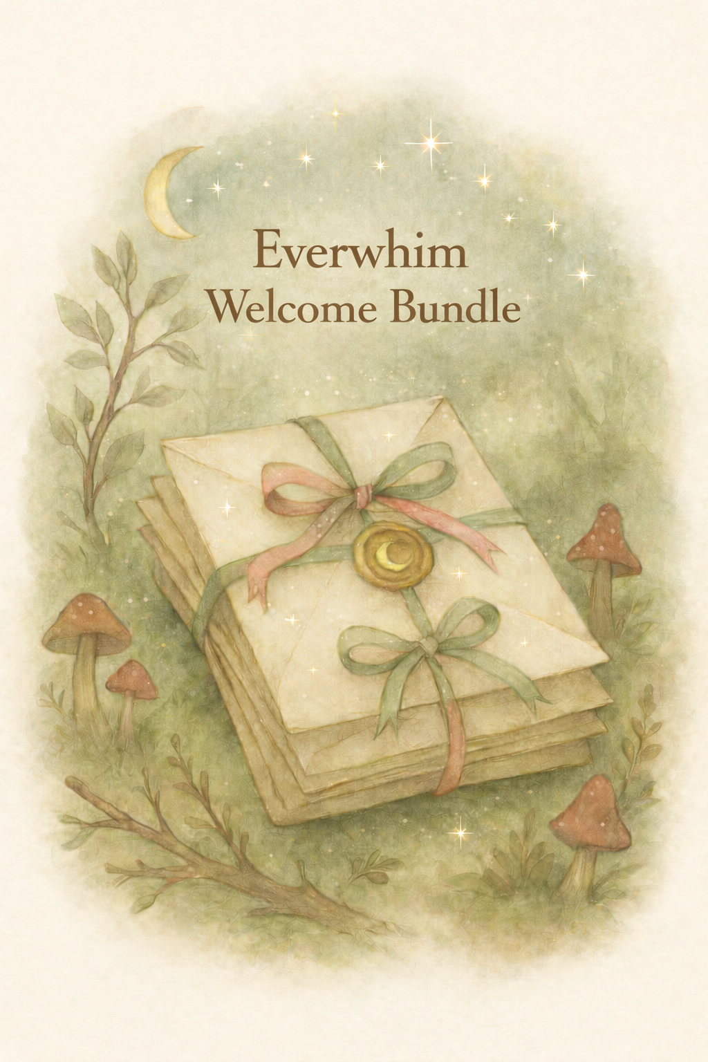 Welcome to Everwhim Hollow fairy letter bundle for kids